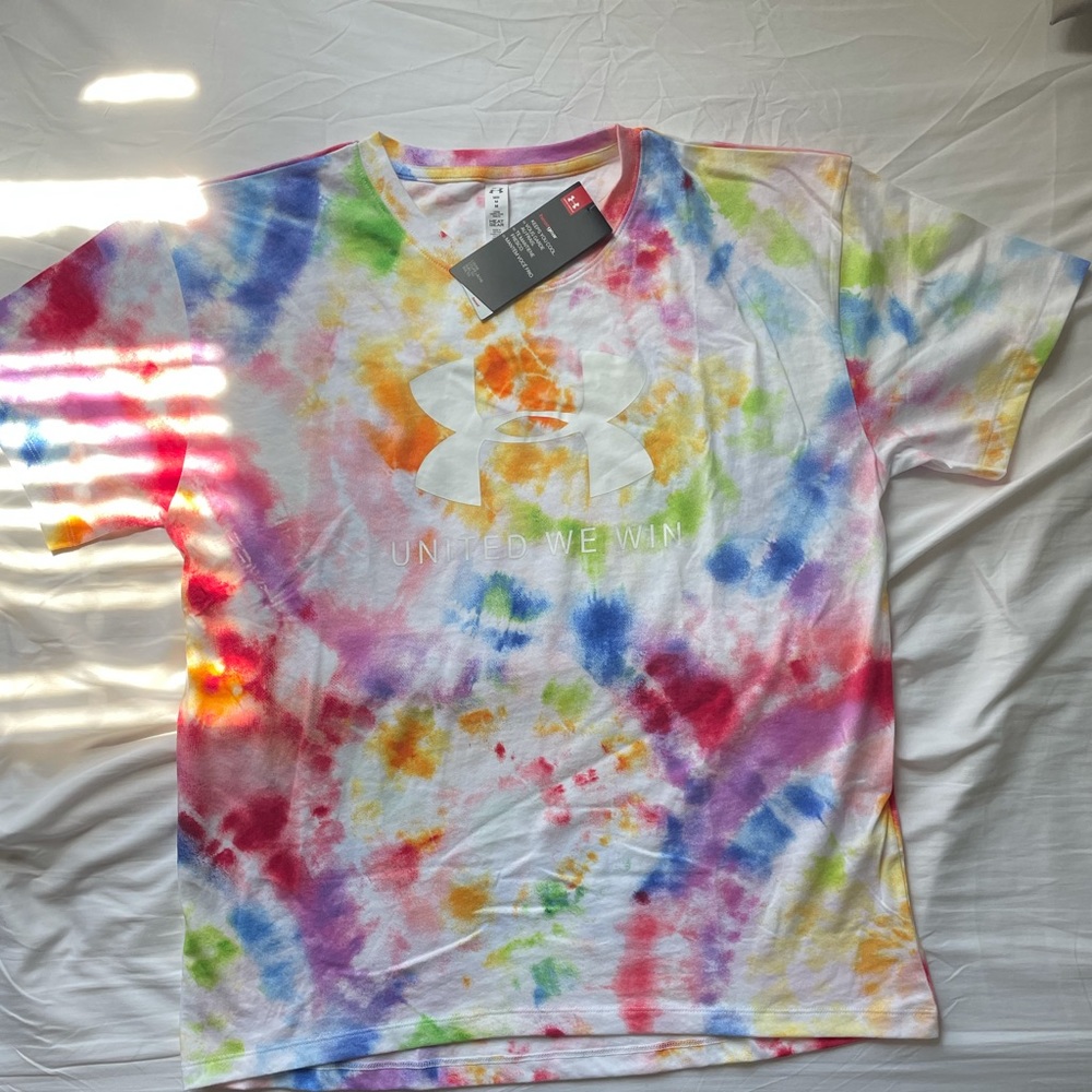 BRAND NEW Women's UA Pride Graphic T-Shirt Size M - Picture 1 of 4